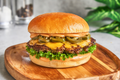 Firehouse Chili Burger